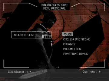 Manhunt screen shot title